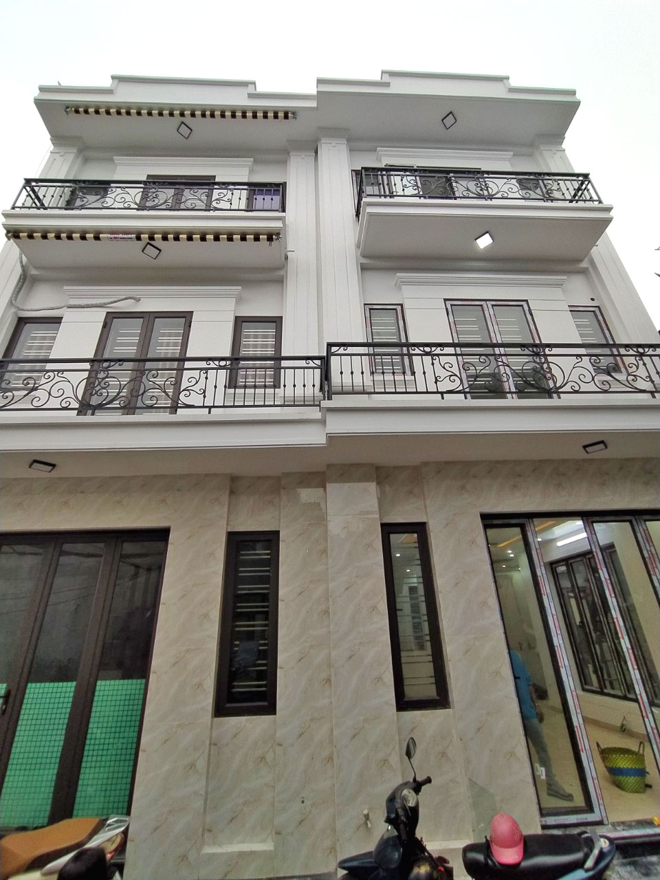 Hình ảnh Nhà độc lập, khung cột, ngõ ôtô, khoan cọc bê tông Đất Đỏ Kiến An